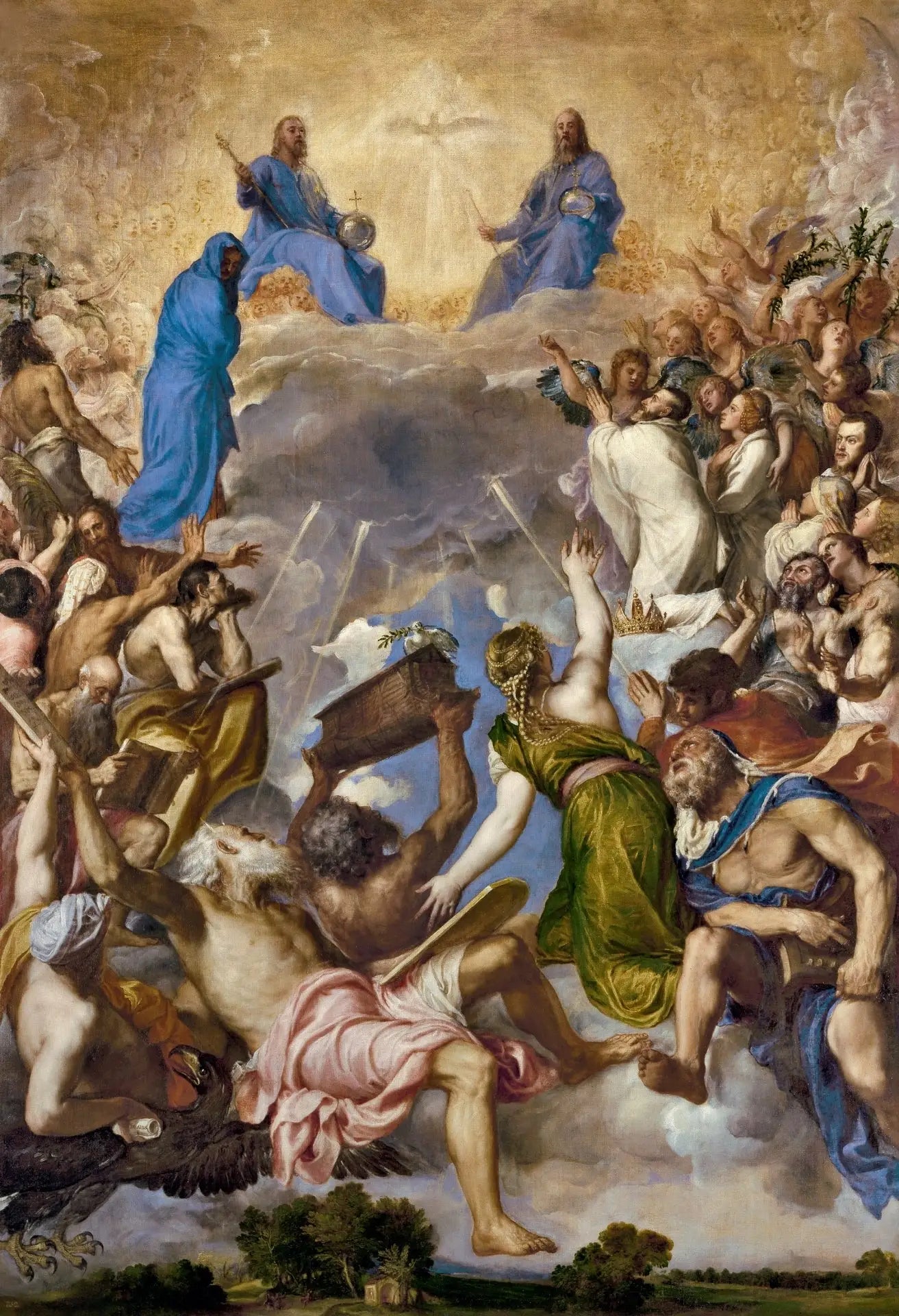 La Gloria - Titian - Alpha Reproduction