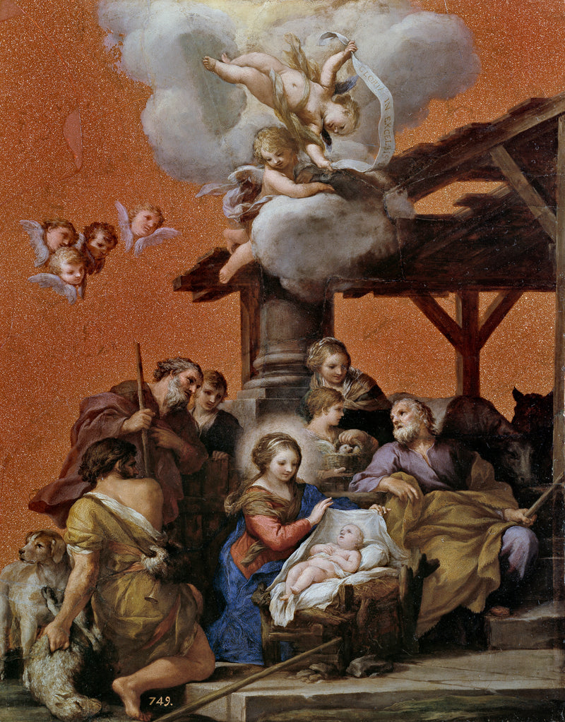 Narození Páně - Pietro da Cortona