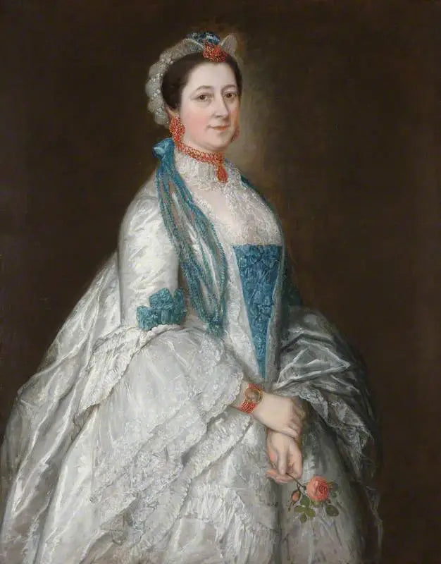 Lady Margaret Downing, manželka Sir Jacoba Downinga, 4. baron - Thomas Gainsborough