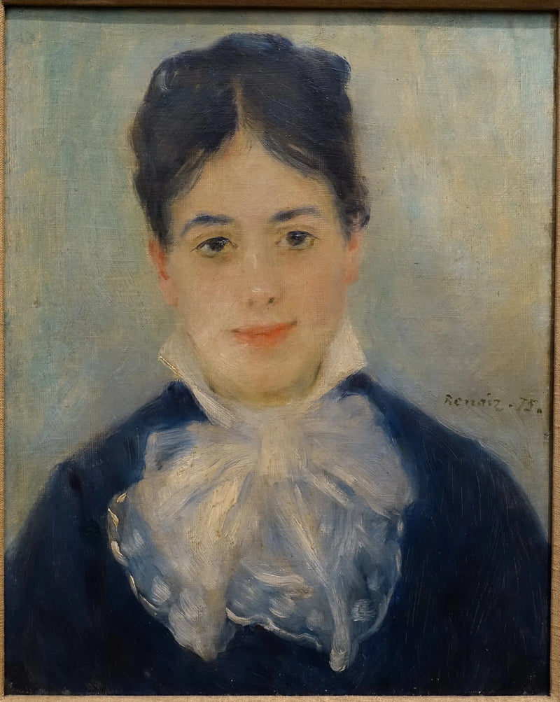 Portrét Alphonsine Fournaise - Pierre-Auguste Renoir
