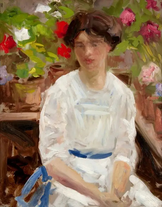 Dáma v bílém - Francis Cadell