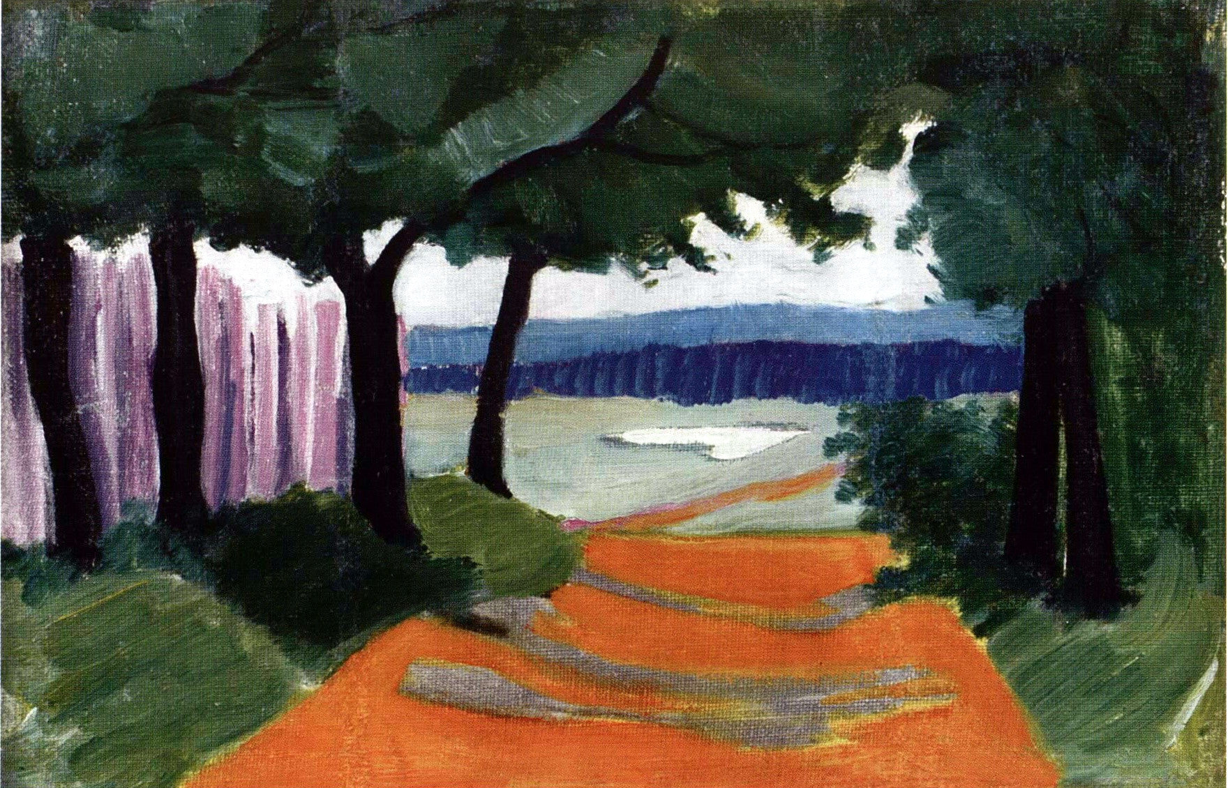 Paysage - Olga Rozanova