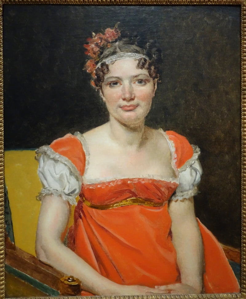 Portrét Laure-Émilie-Félicité David, baronka Meunier - Jacques-Louis David