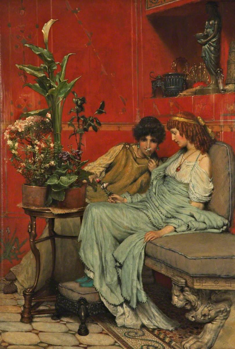 Confidences - Lawrence Alma-Tadema