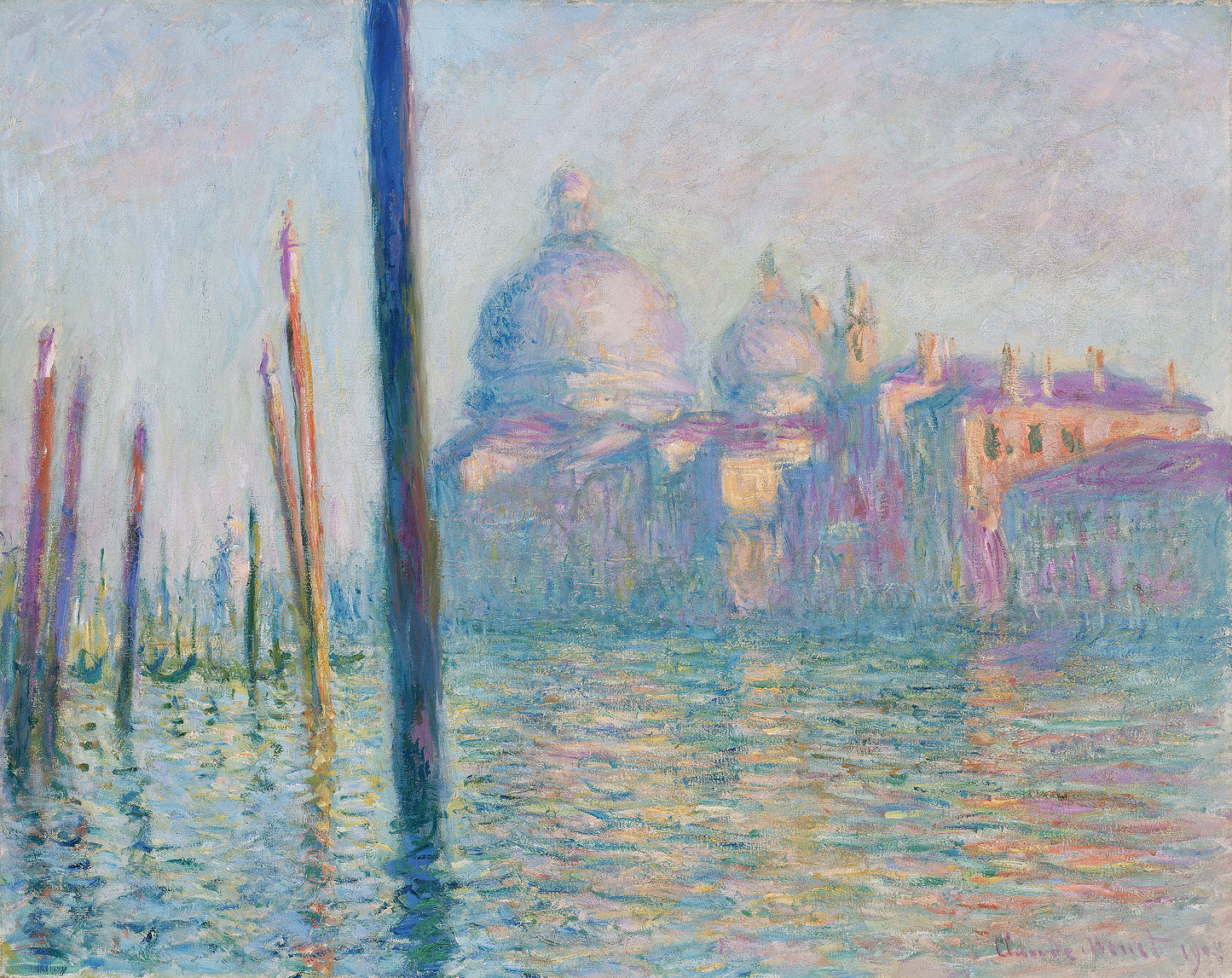 🎨 Velký kanál – Claude Monet, 1908
