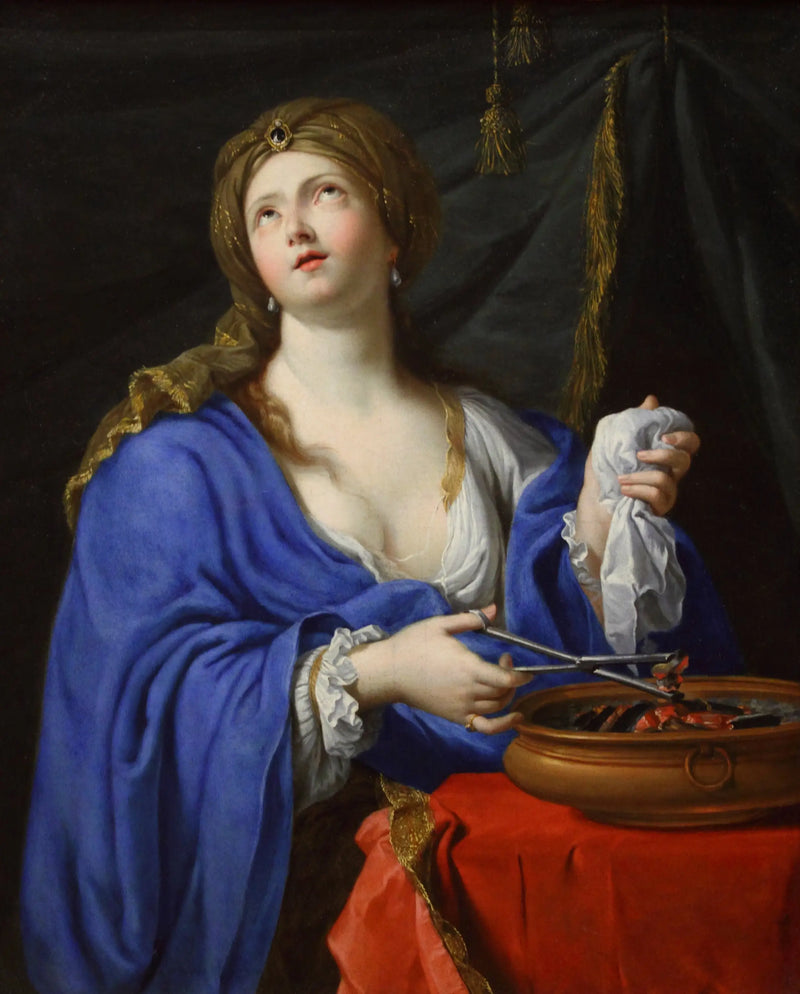 Sebevražda Porcie - Pierre Mignard