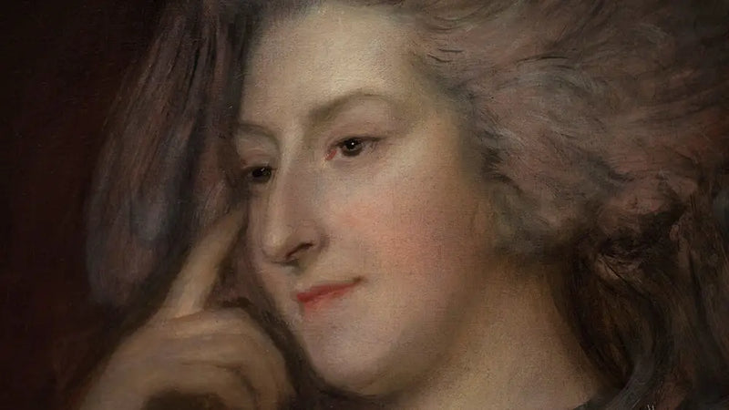 Mme Maria Anne Fitzherbert - Thomas Gainsborough