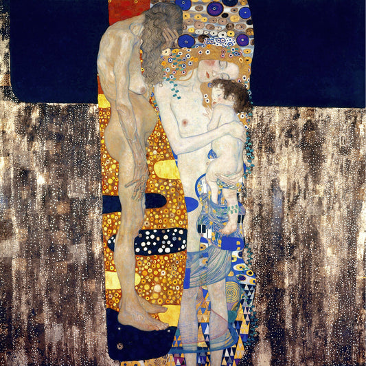🌺✨ Tři věky ženy – Gustav Klimt (1905)