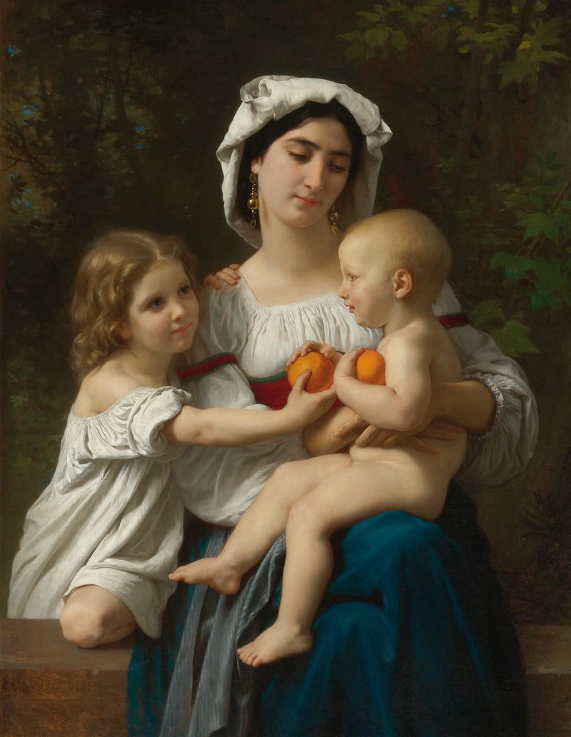 Pomeranče - Bouguereau