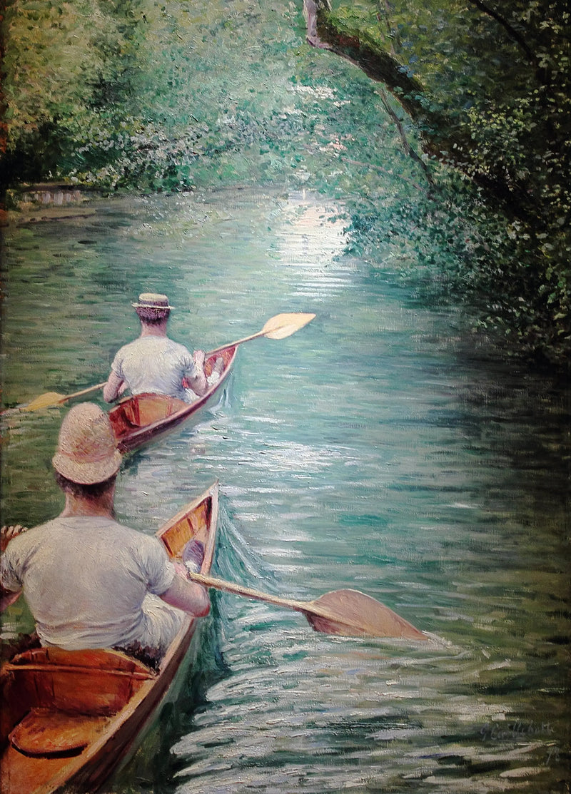 Périssoires - Gustave Caillebotte