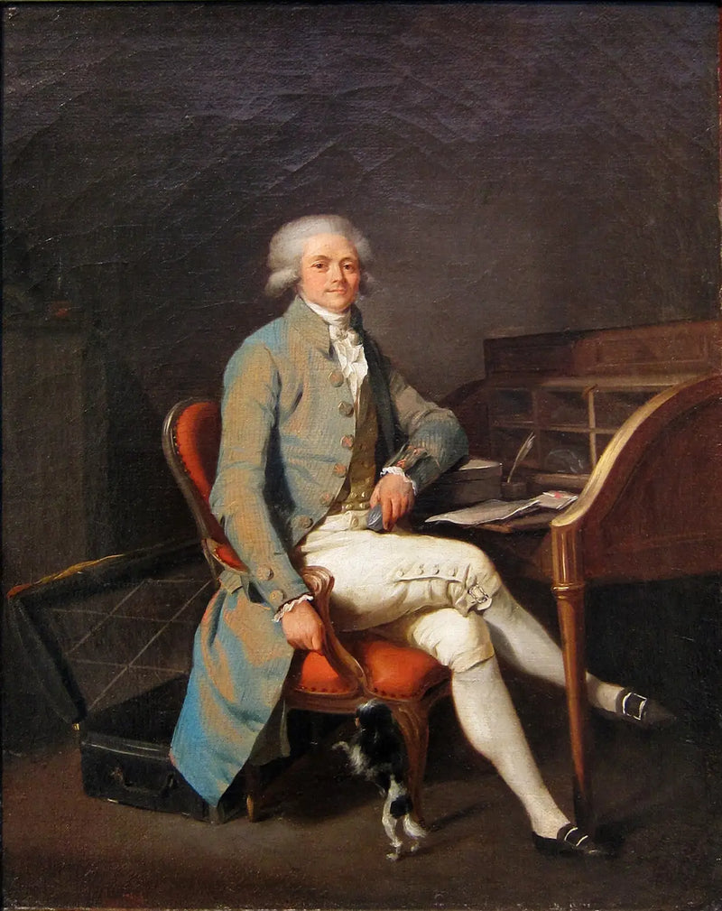 Portrét Maximiliena de Robespierra - Louis-Léopold Boilly
