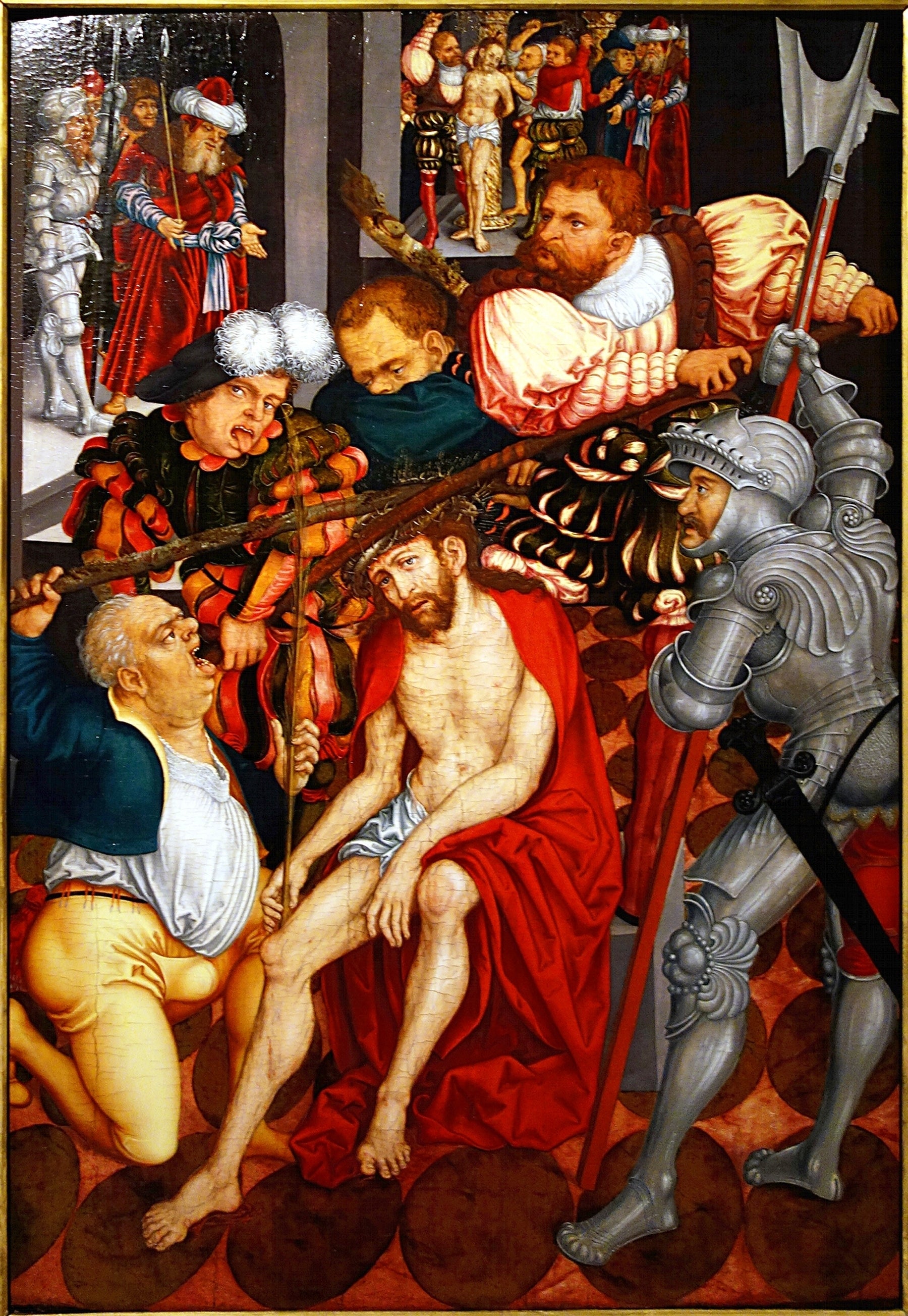 La Dérision du Christ - Lucas Cranach the Elder - Alpha Reproduction