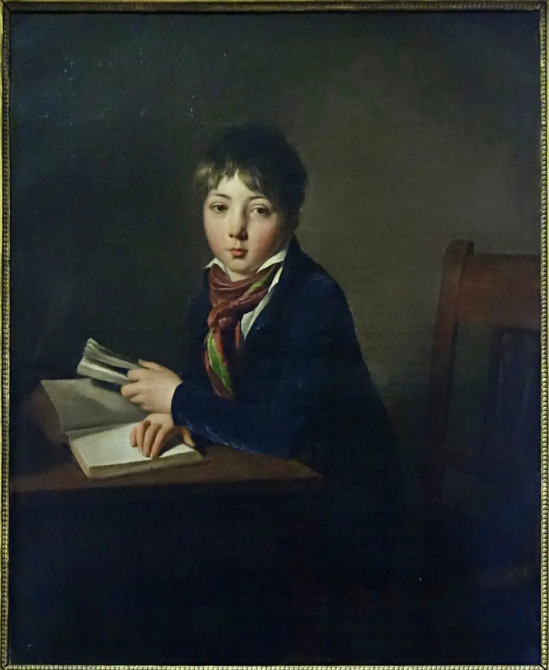 Portrét Juliena Boillyho, dítě - Louis-Léopold Boilly