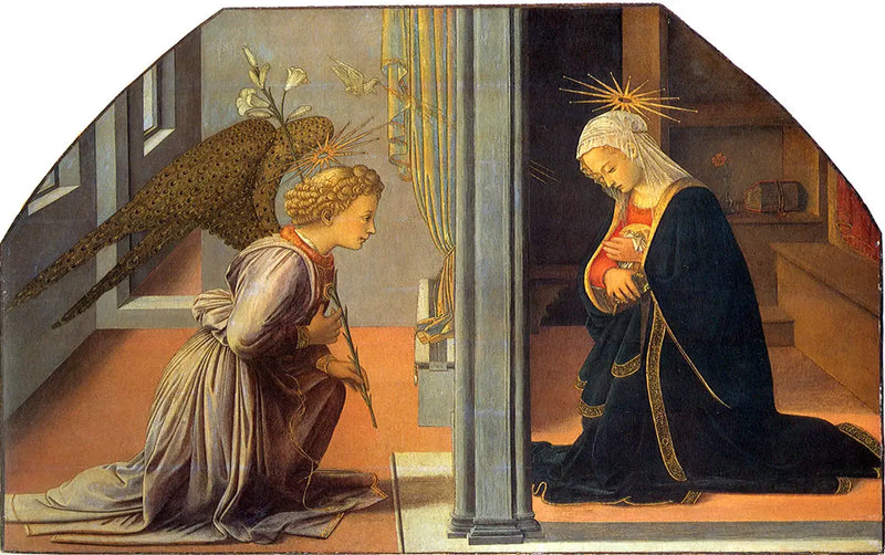 Zvěstování - Fra Filippo Lippi