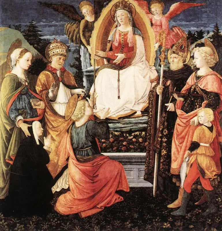 Madonna z pásu - Fra Filippo Lippi