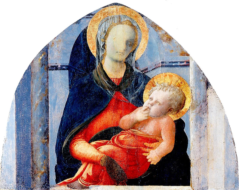 Panna s dítětem - Fra Filippo Lippi