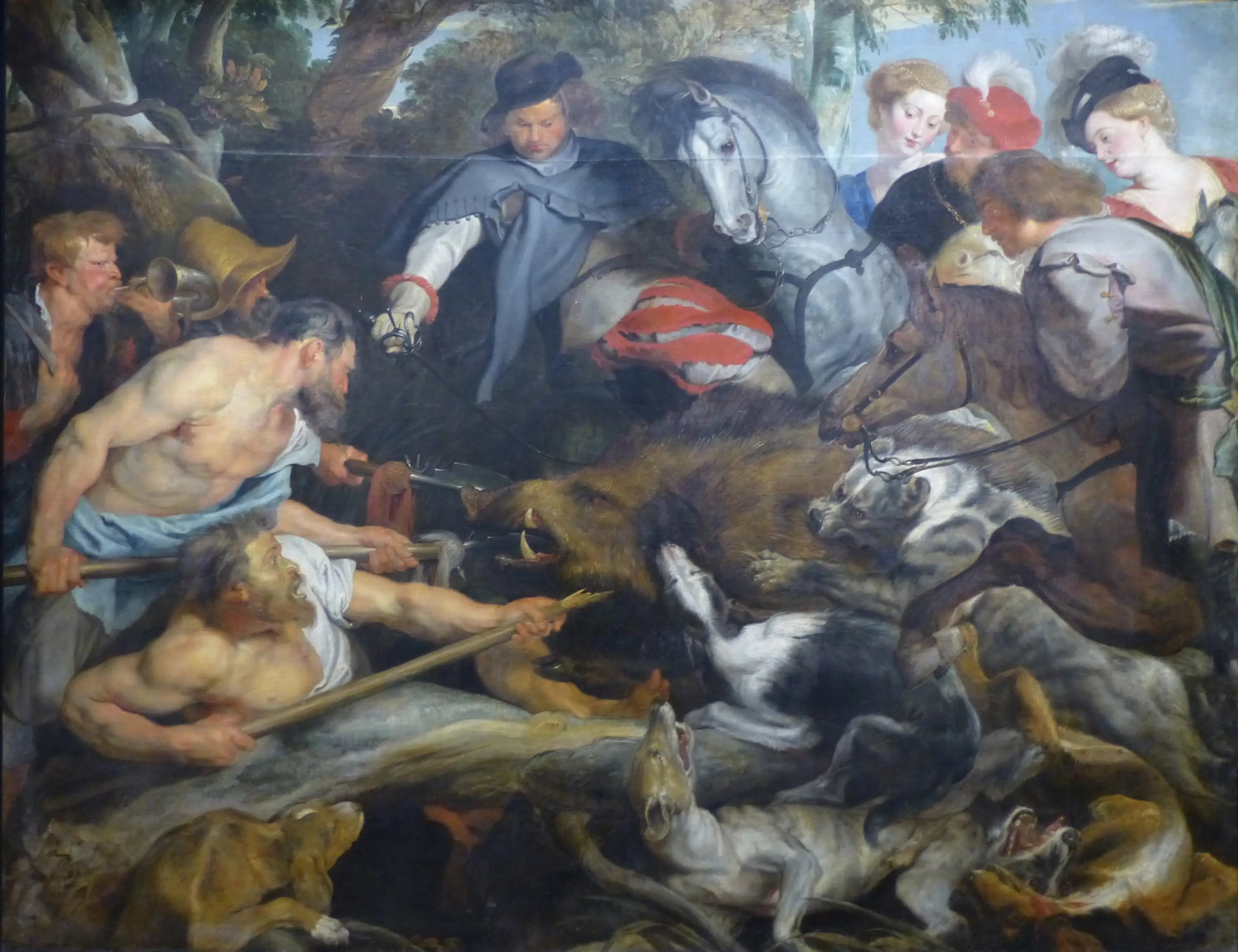 La Chasse au sanglier - Peter Paul Rubens - Alpha Reproduction