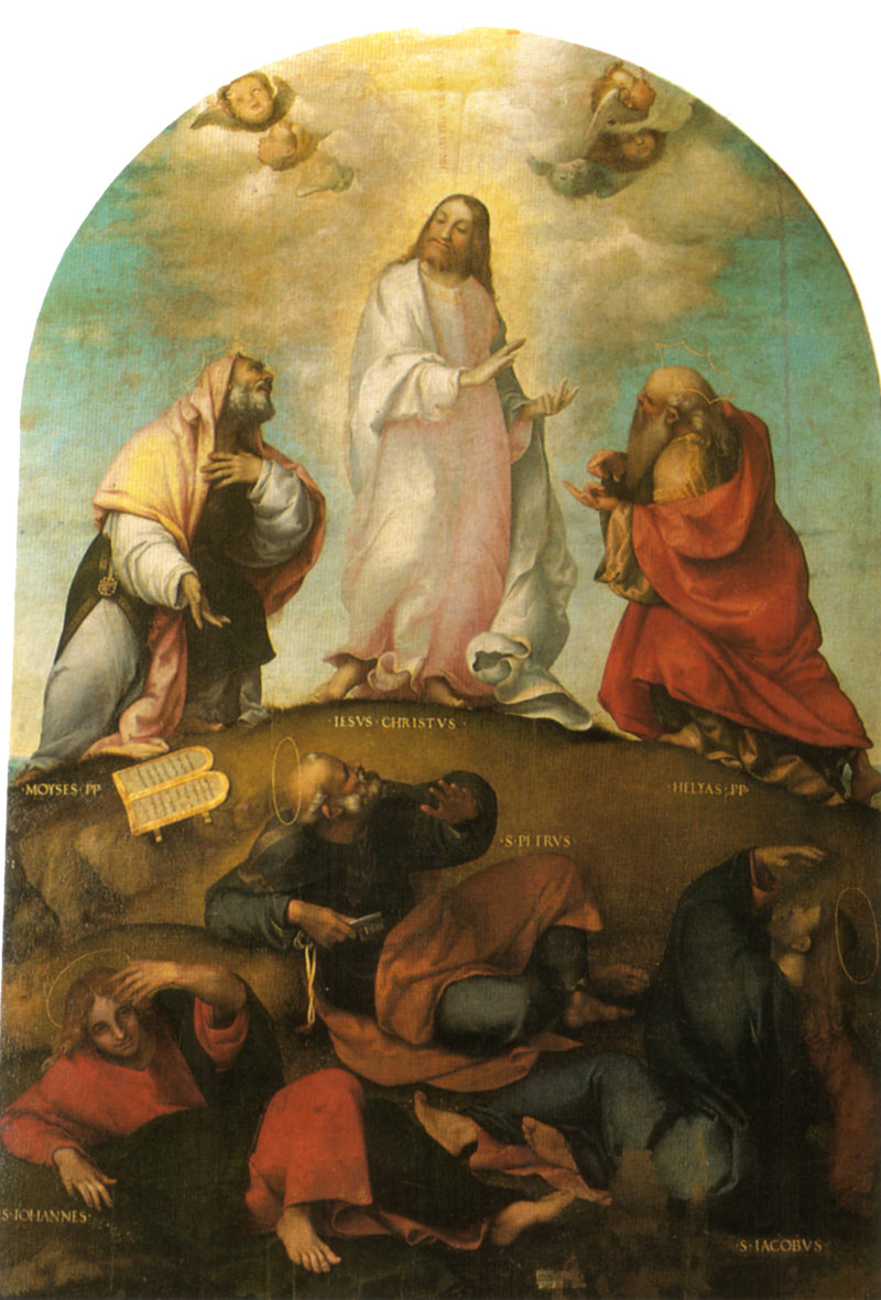 Proměnění Krista - Lorenzo Lotto