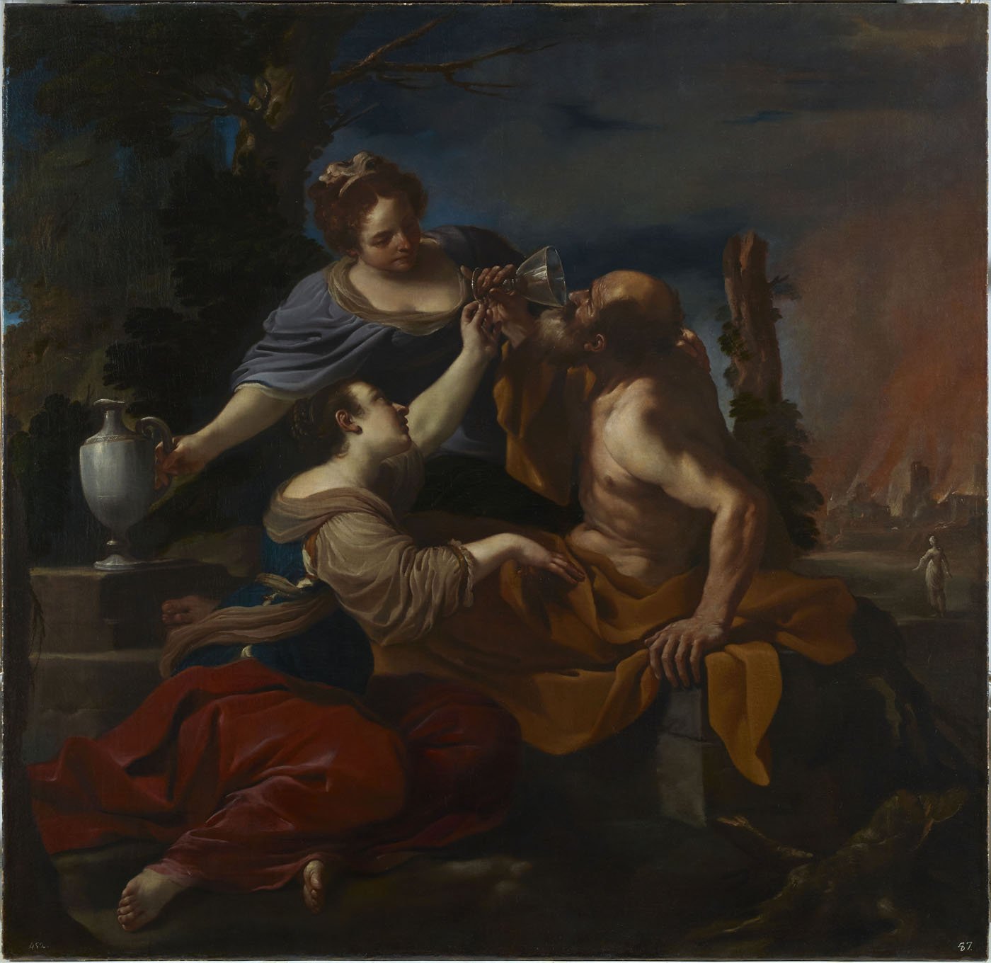 Lot et ses filles - Guercino - Alpha Reproduction