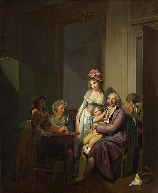 Famille dans un intérieur - Louis-Léopold Boilly