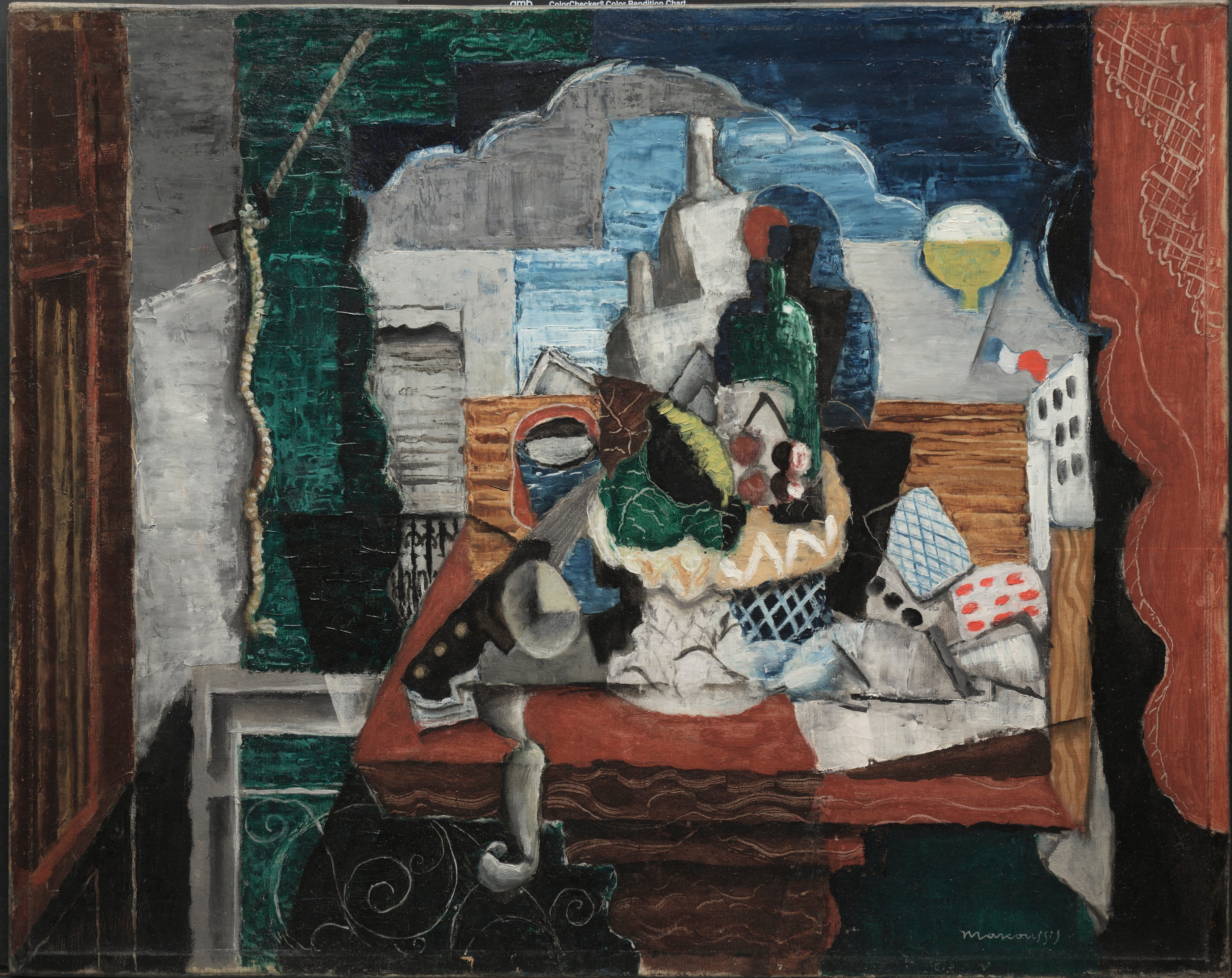 Café de nuit - Louis Marcoussis