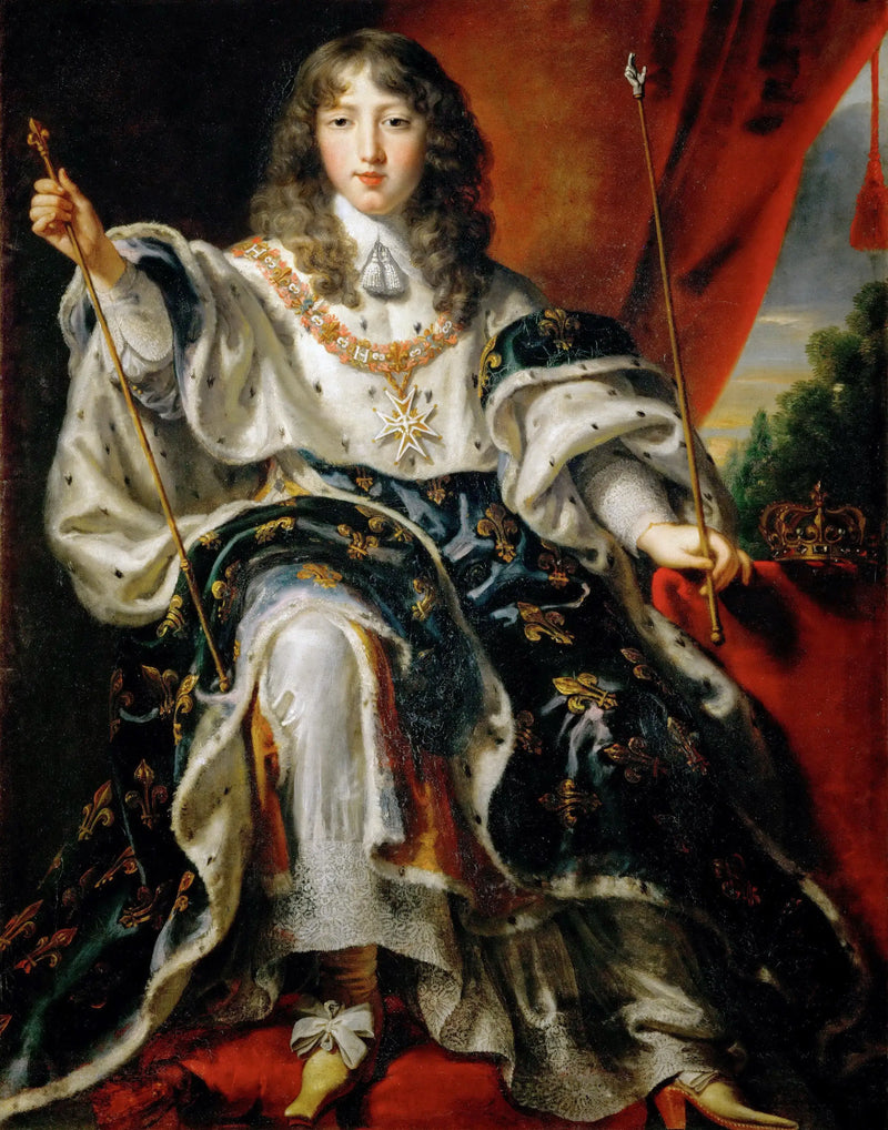 Král Ludvík XIV. (1638-1715) Francie - Juste z Egmontu
