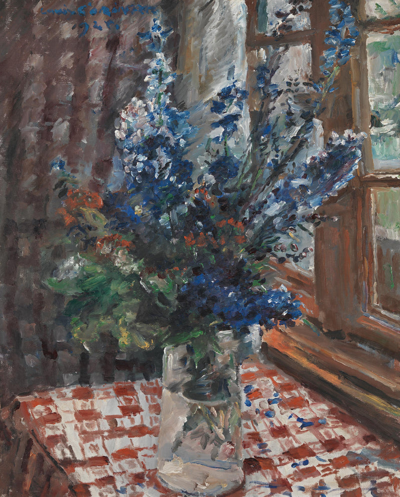Delphinium - Lovis Corinth