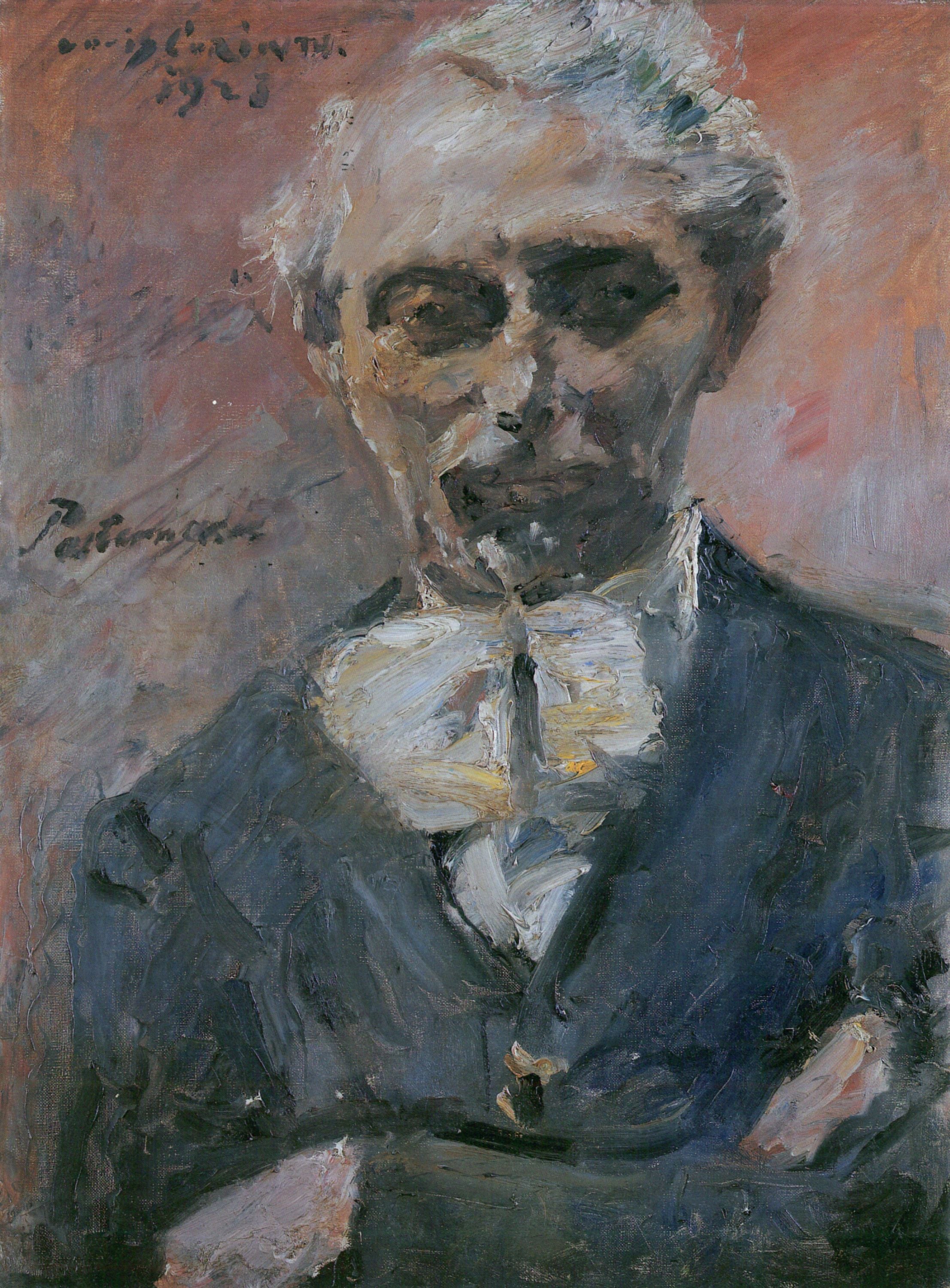Portrait du peintre Léonid Pasternak - Lovis Corinth