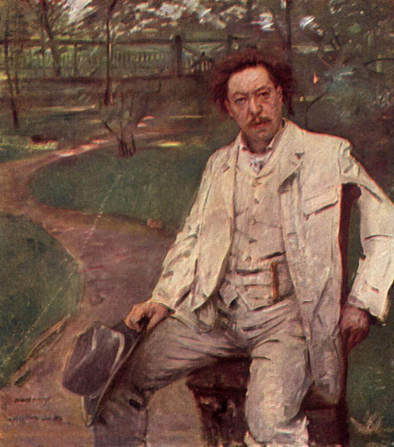 Portrait du pianiste Conrad Ansorge - Lovis Corinth