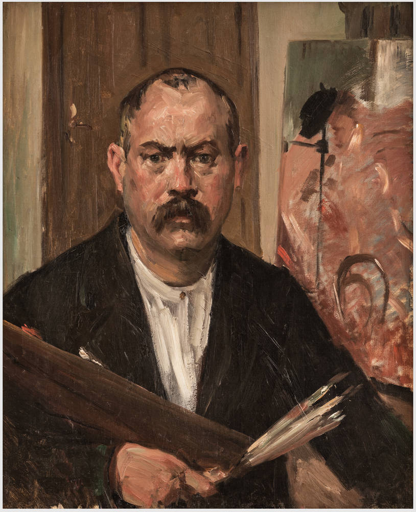 Autoportrait sans col - Lovis Corinth