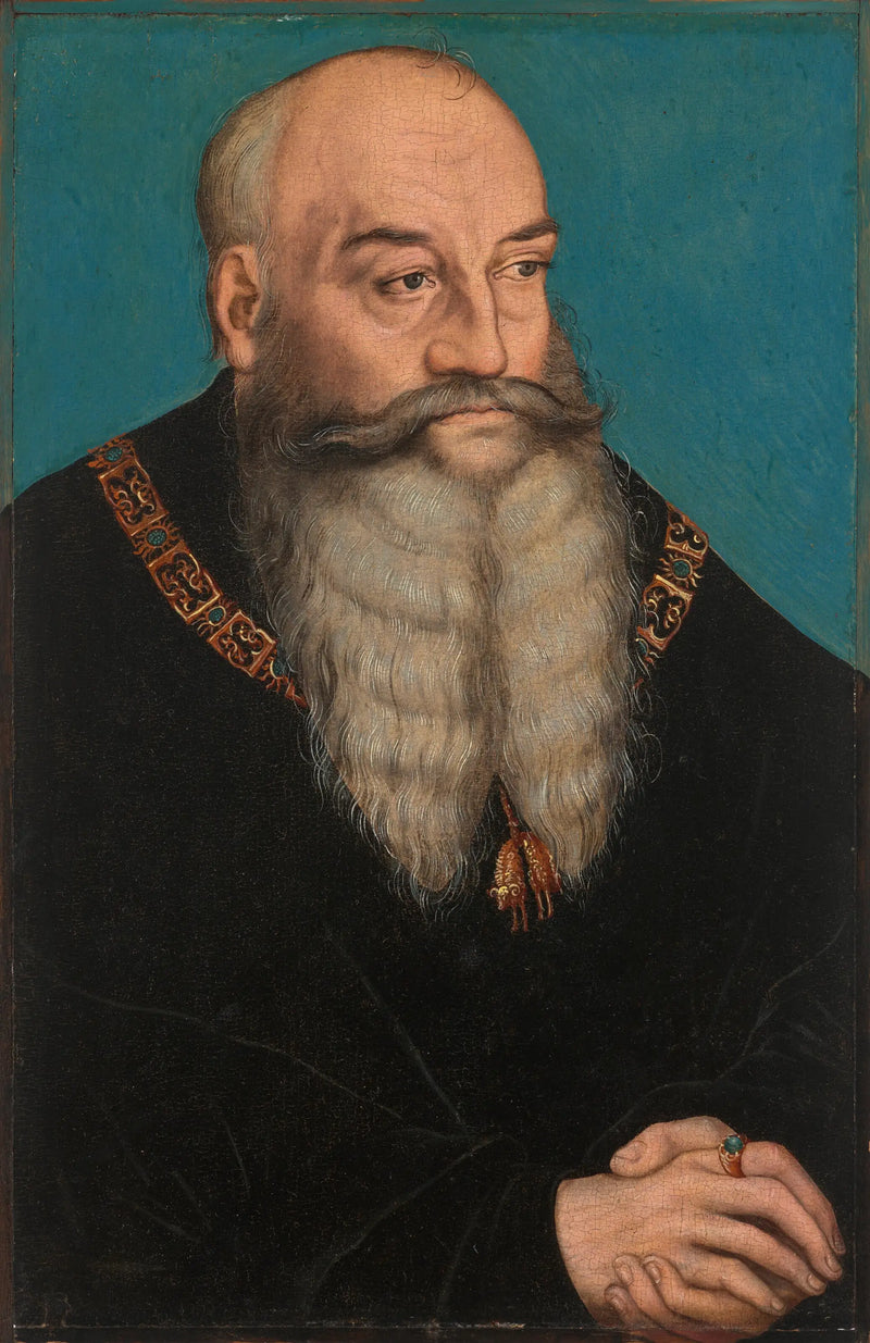 Portrét vévody Georga Saského - Lucas Cranach starší