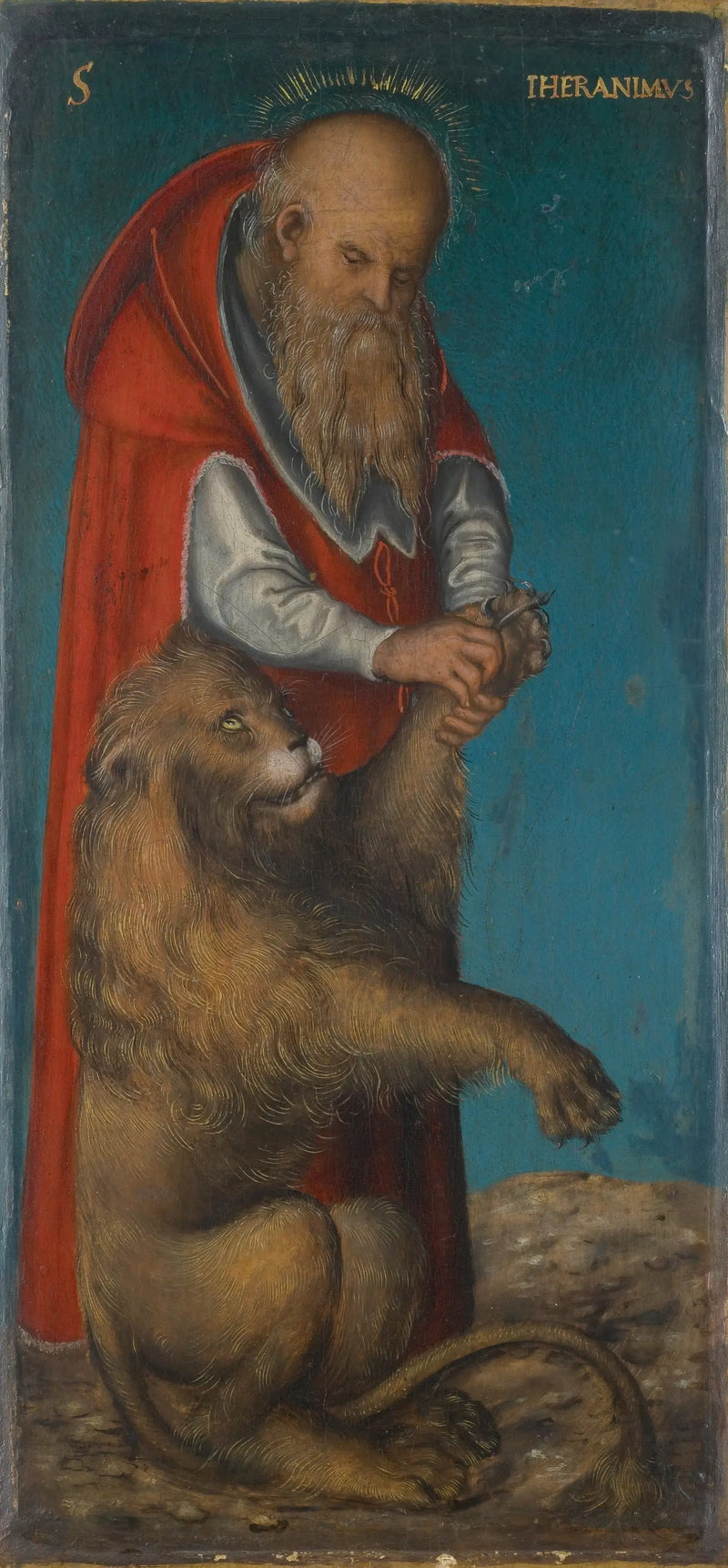 Svatý Jeroným - Lucas Cranach starší
