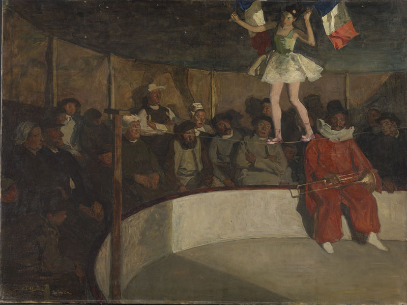 Cirque forain, Finistère - Lucien Simon