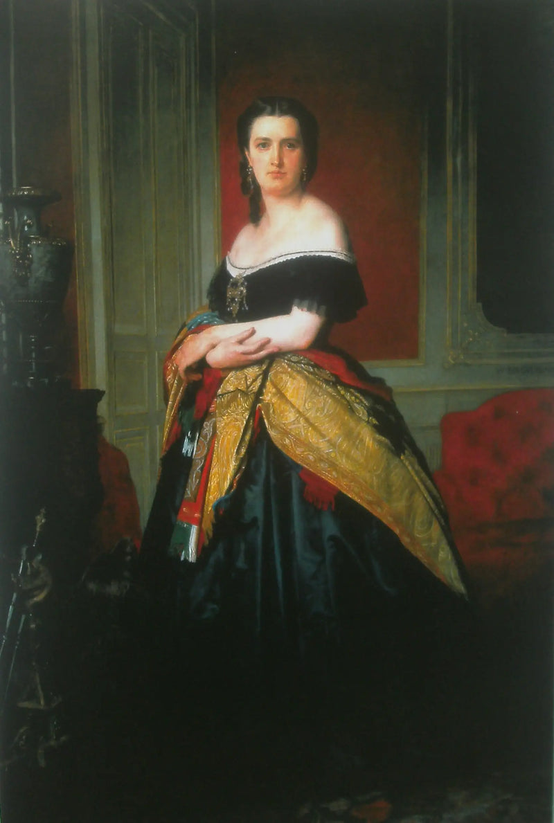 Portrét Marie-Thérèse Bartholoni - Bouguereau