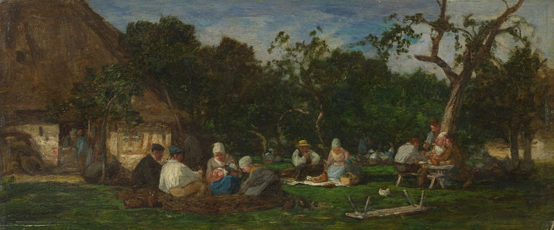 Honfleur: Farma Saint-Siméon - Eugène Boudin