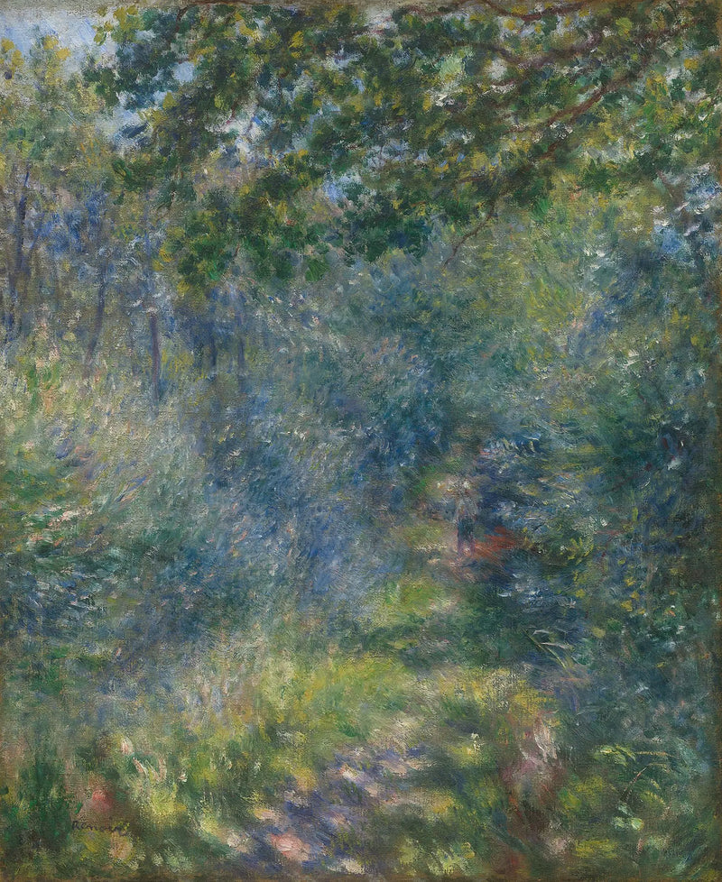Cesta lesem - Pierre-Auguste Renoir