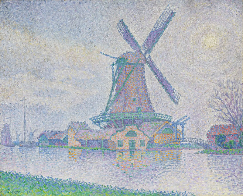 Edamský mlýn - Paul Signac