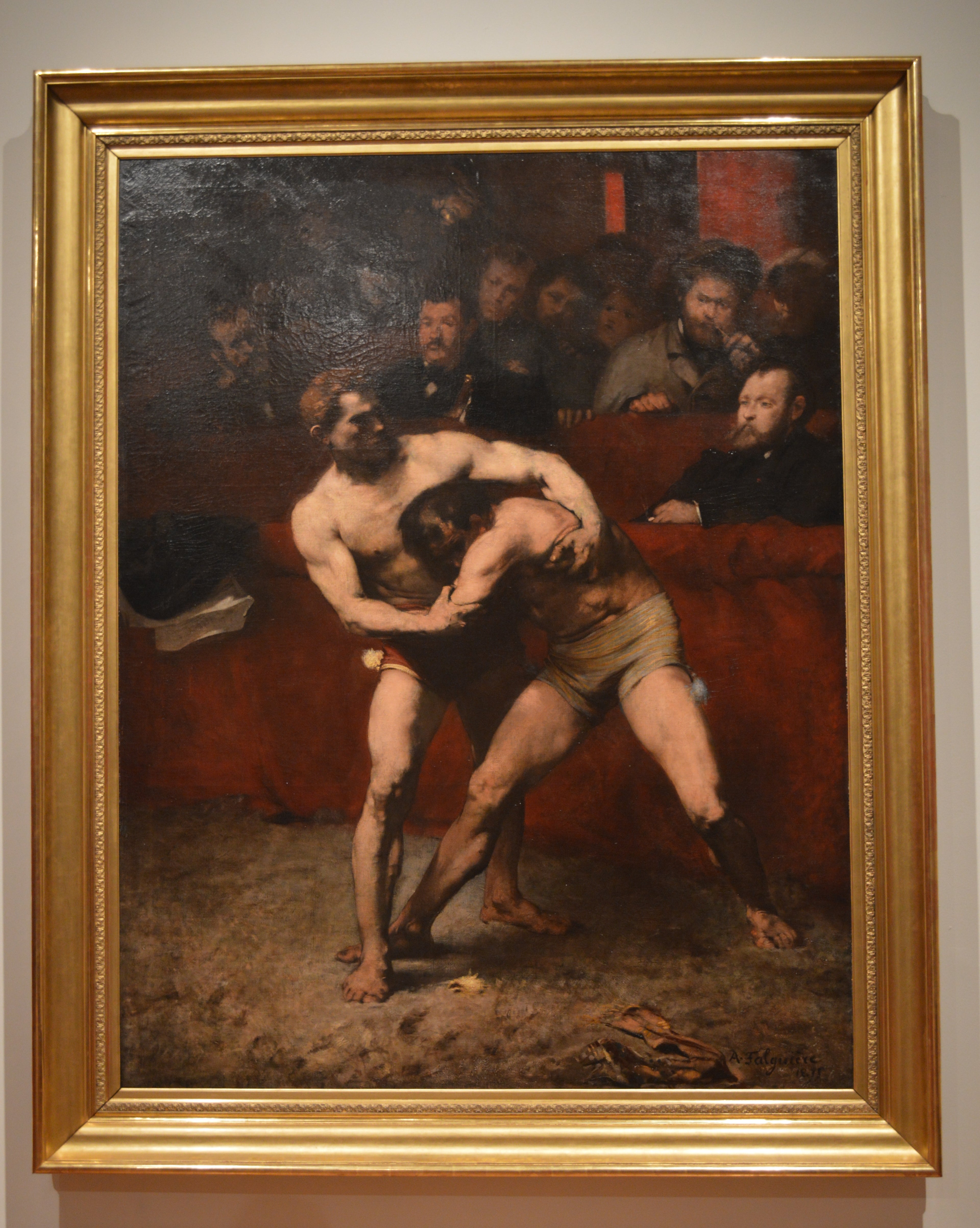 Lutteurs - Alexandre Falguière