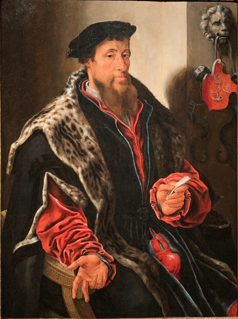 Portrait d'Andries Willemsz. van Sonnevelt, nommé Van Oudshoorn - Maarten van Heemskerck