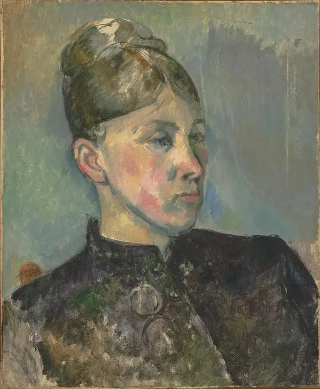 Portrét paní Cézanneové - Paul Cézanne