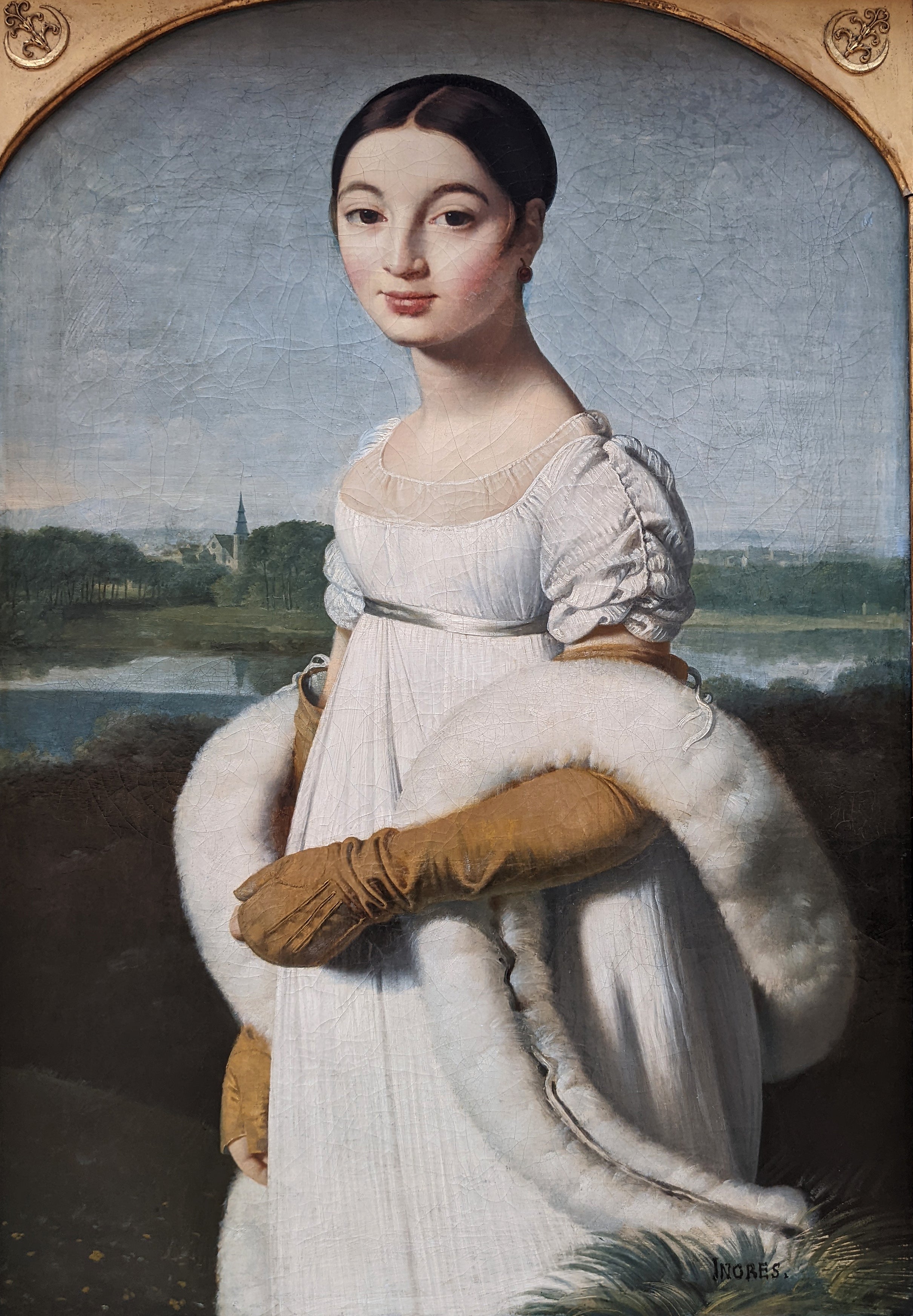 Slečna Caroline Rivière - Jean-Auguste-Dominique Ingres