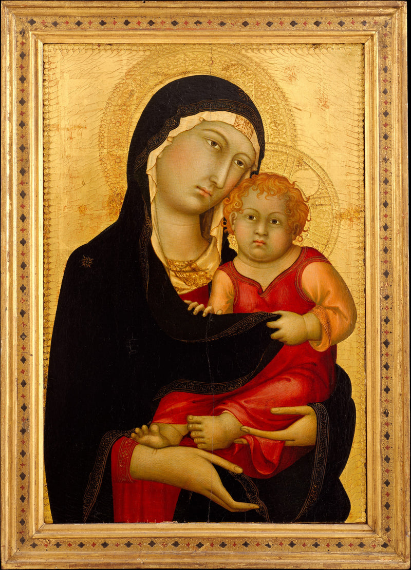 Panna s dítětem - Simone Martini