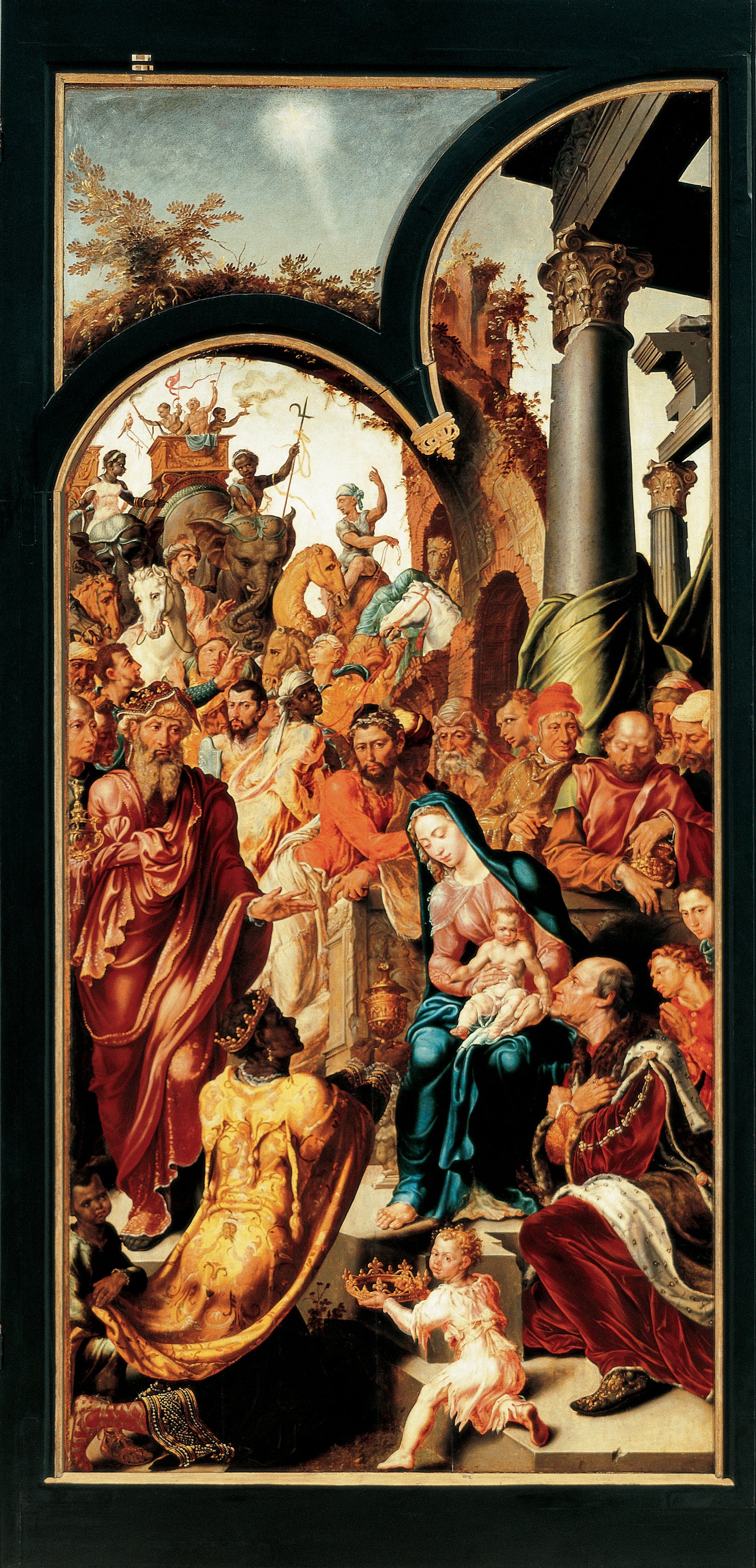 L'Adoration des mages - Maarten van Heemskerck