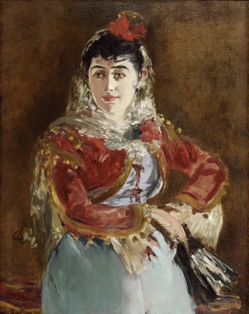 Portrét Émilie Ambre v roli Carmen - Édouard Manet