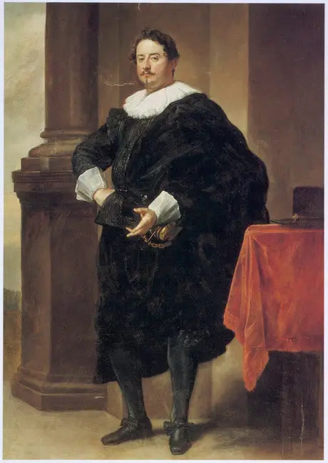 Portrét neznámého muže, kolem 1626-1632 - Antoine van Dyck