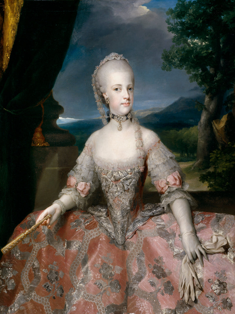 Marie-Caroline z Neapole, královna - Anton Raphael Mengs