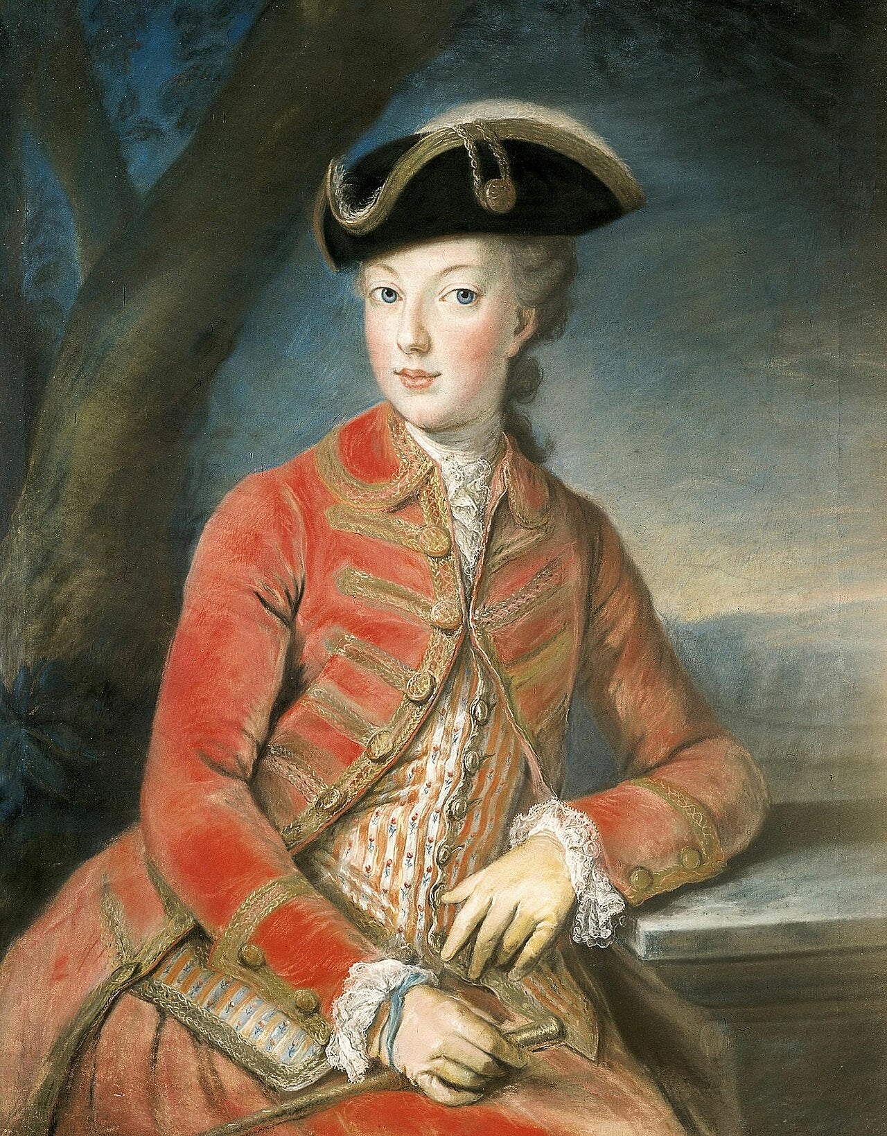 Marie-Antoinette ve věku 16 let – Joseph Kranzinger (1771)
