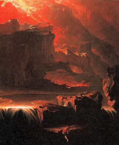 Sadak při hledání vod zapomnění - John Martin