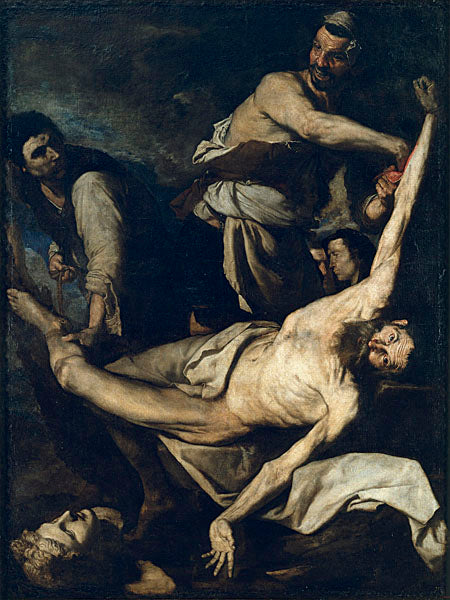 Mučednictví svatého Bartoloměje - Jusepe de Ribera