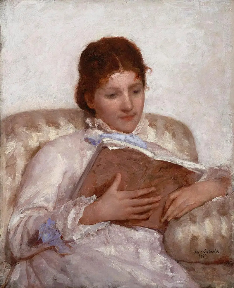 Čtenářka - Mary Cassatt